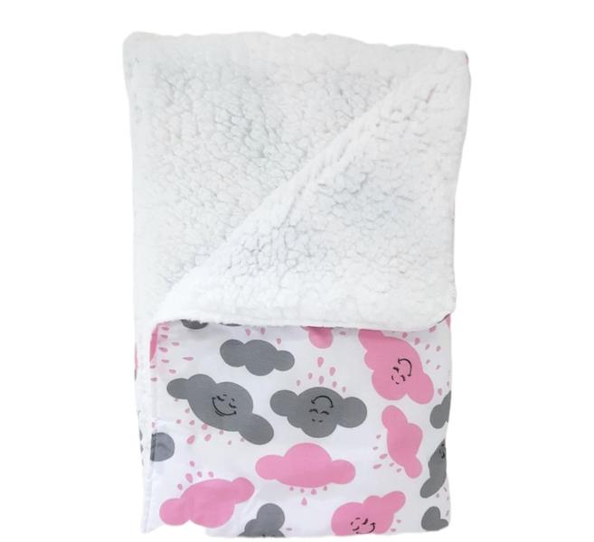 Coberdrom Para Bebê Edredom Com Sherpa Para Berço Várias Estampas- Príncipe Baby - LUCK BABY Imagem de Coberdrom Para Bebê Edredom Com Sherpa Para Berço Várias Estampas- Príncipe Baby