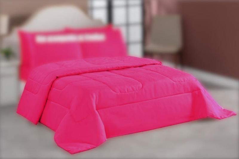 Coberta Quente Para O Inverno Casal Queen 180 Fios Pink - Beatriz Enxovais Imagem de Coberta Quente Para O Inverno Casal Queen 180 Fios Pink