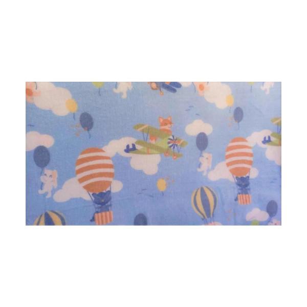 Imagem de Cobertor baby corrido microfibra pvc 80x110cm aviao camesa