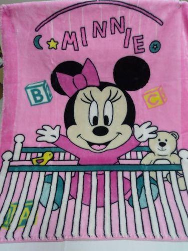 Imagem de Cobertor Bebe Jolitex Raschel Disney Baby Minnie Bercinho