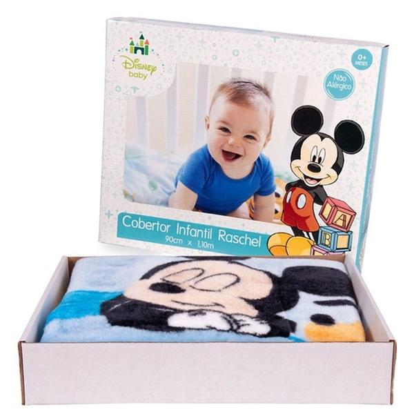 Imagem de Cobertor Bebê Jolitex Ternille Infantil Antialérgico Disney