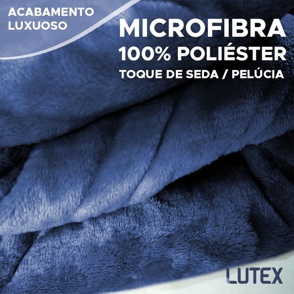 Imagem de Cobertor Casal Corttex Lumini Super Soft Alta Gramatura 300g Manta Microfibra Poliéster Toque Seda