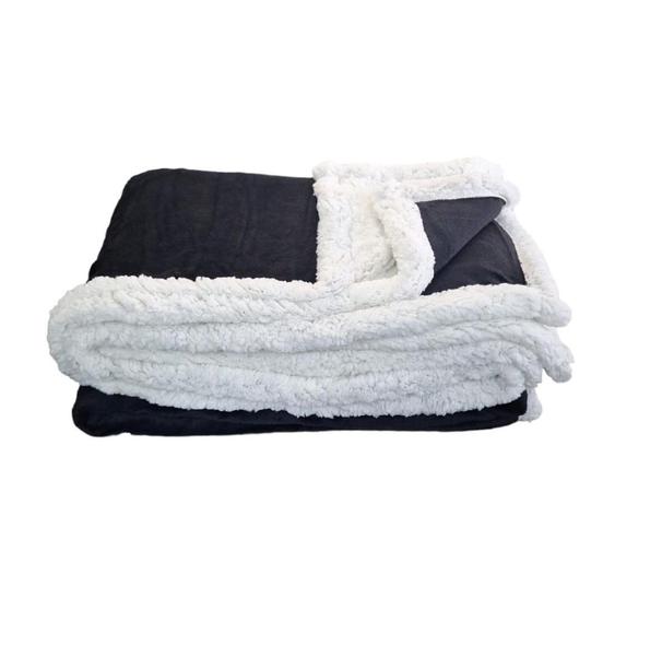 Imagem de Cobertor casal flannel sultan 1,80x2,30m sherpa