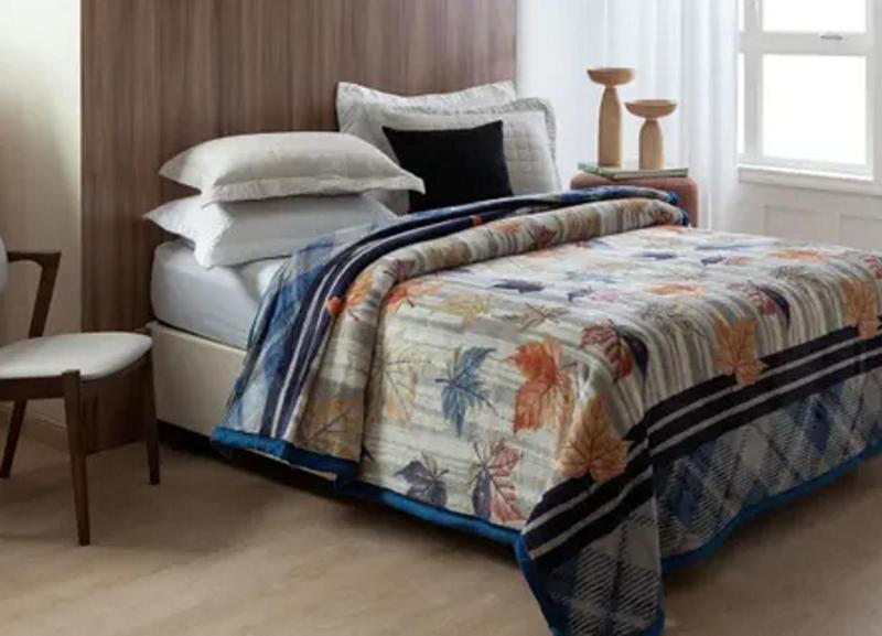 Imagem de Cobertor Casal Jolitex/Dyuri Ternille Tay Azul 180x220cm