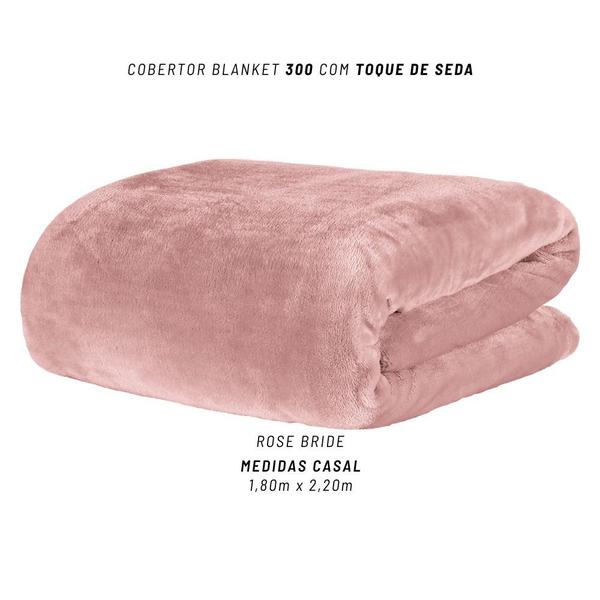 Imagem de Cobertor Casal Kacyumara Blanket 300 Soft Liso 1,80x2,20m