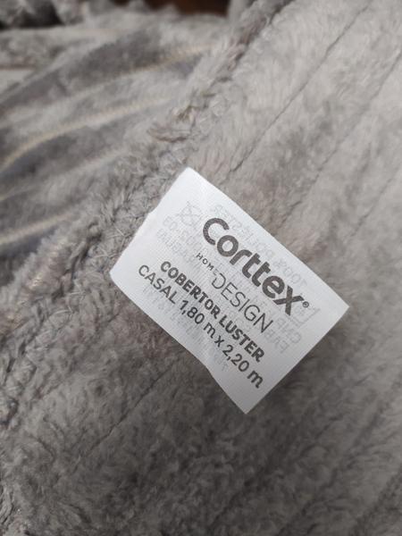 Imagem de Cobertor Casal Luster Corttex 100% Microfibra Listrado Macio