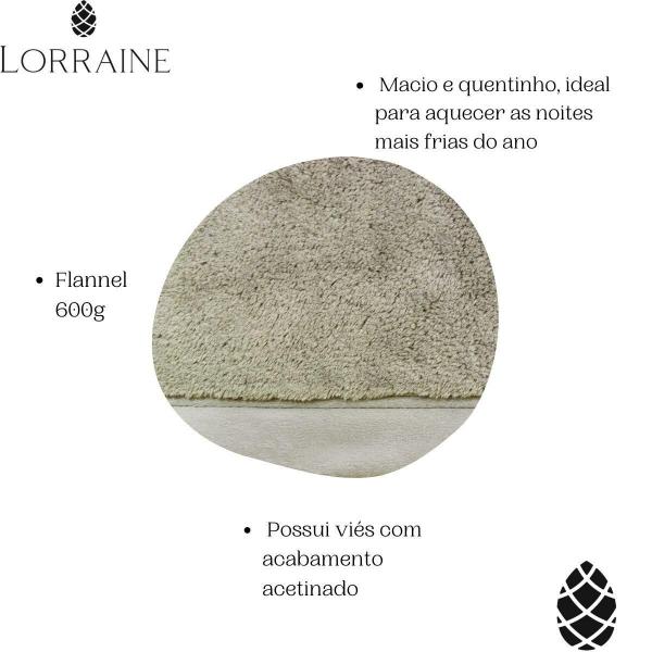 Cobertor Casal Neo Flannel 180X220Cm Liso 600G Aveludado - Camesa Imagem de Cobertor Casal Neo Flannel 180X220Cm Liso 600G Aveludado