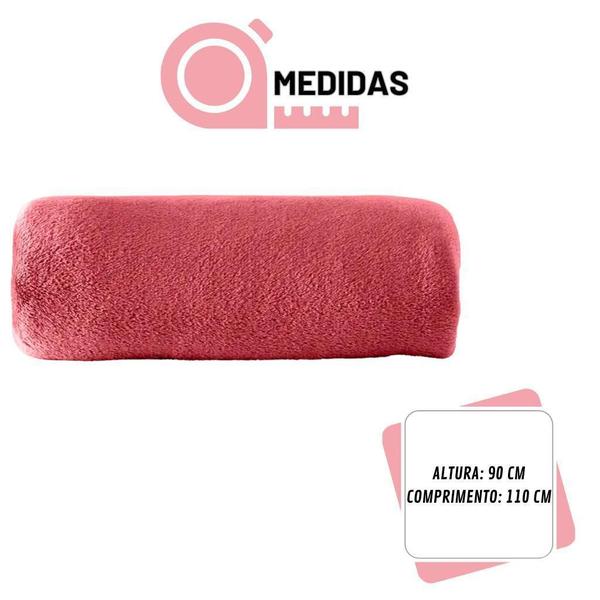 Imagem de Cobertor Confort Chic Simples Rosa Antigo - Hug