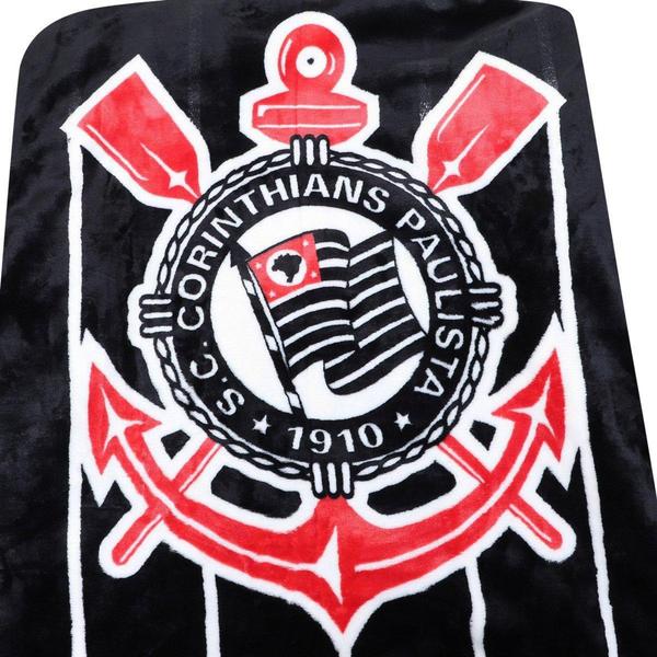 Cobertor Corinthians Raschel Plus - Jolitex Imagem de Cobertor Corinthians Raschel Plus - Jolitex
