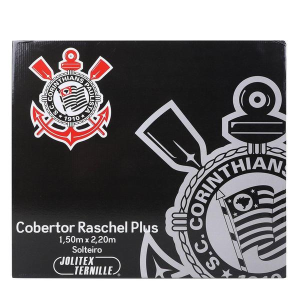 Cobertor Corinthians Raschel Plus - Jolitex Imagem de Cobertor Corinthians Raschel Plus - Jolitex