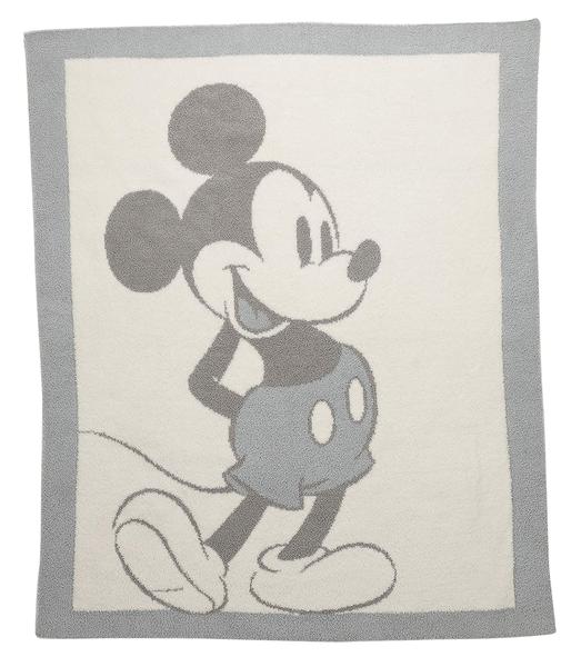 Imagem de Cobertor de bebê Barefoot Dreams CozyChic Vintage Mickey Mouse