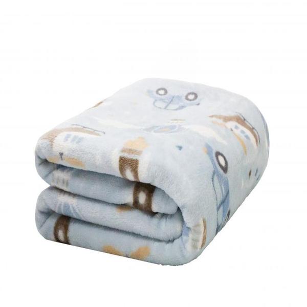 Imagem de Cobertor de Bebe Estampado Flannel 90X1,10M Camesa Antialérgico