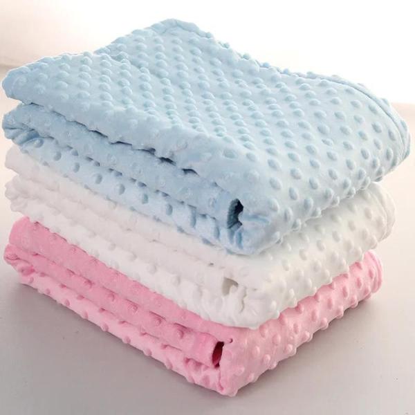 Imagem de Cobertor de Bebê para Inverno - Swaddle Macio de Veludo e Algodão