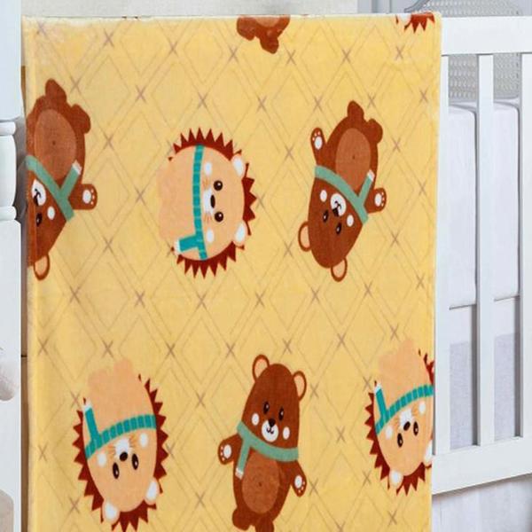 Cobertor De Berço King Etruria Flannel Kids Fluffy 110X150 - Ind E Com Jolitex Ltda Imagem de Cobertor De Berço King Etruria Flannel Kids Fluffy 110X150