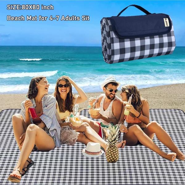 Imagem de Cobertor de piquenique PUPOPIK Outdoor Waterproof Sand Beach Mat XL