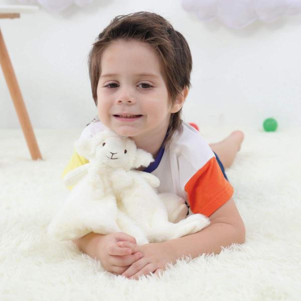 Imagem de Cobertor de segurança Apricot Lamb Luxury Snuggle Plush Lamb 14cm