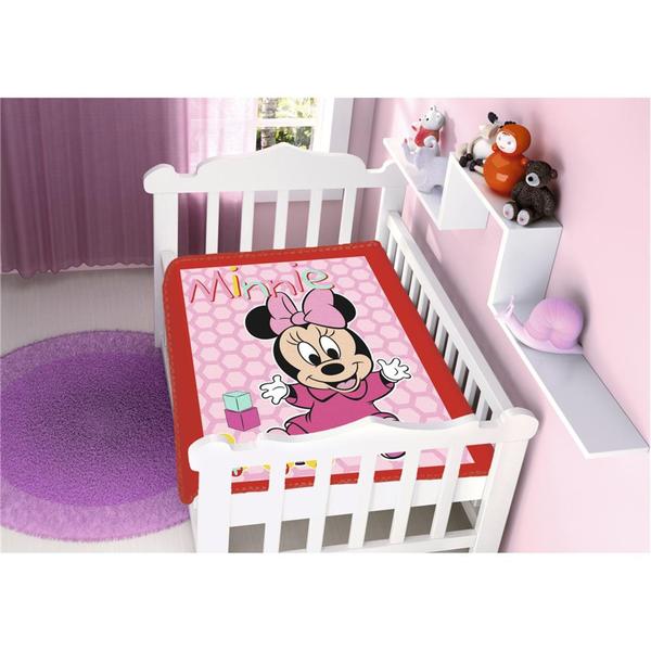 Imagem de Cobertor Disney Baby Jolitex  Minnie Vermelho