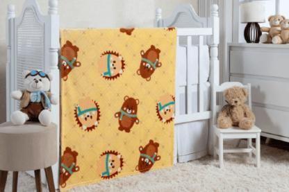 Imagem de Cobertor flannel kids fluffy - 1,10m x 1,50m  fkfluin202201 - etruria 