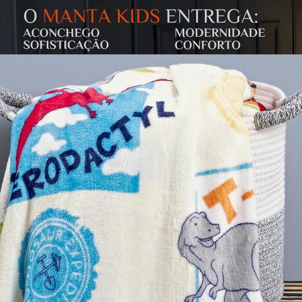 Imagem de Cobertor Grosso Cobredrom Infantil Mundo Kids Super Fofinha