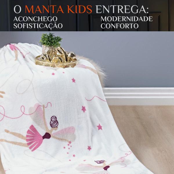 Imagem de Cobertor Grosso Cobredrom Infantil Mundo Kids Super Fofinha