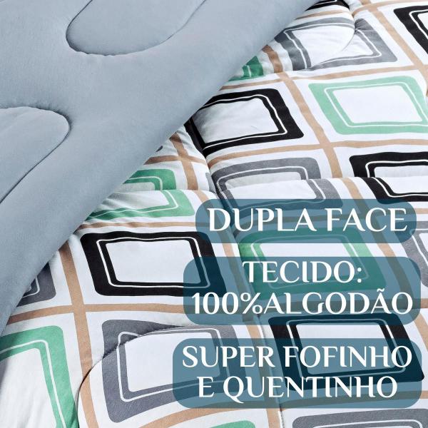 Cobertor Grosso Queen Estampado Kristen Malha 100%algodao Fofinho QUALITY - De Luca Enxovais Imagem de Cobertor Grosso Queen Estampado Kristen Malha 100%algodao Fofinho QUALITY