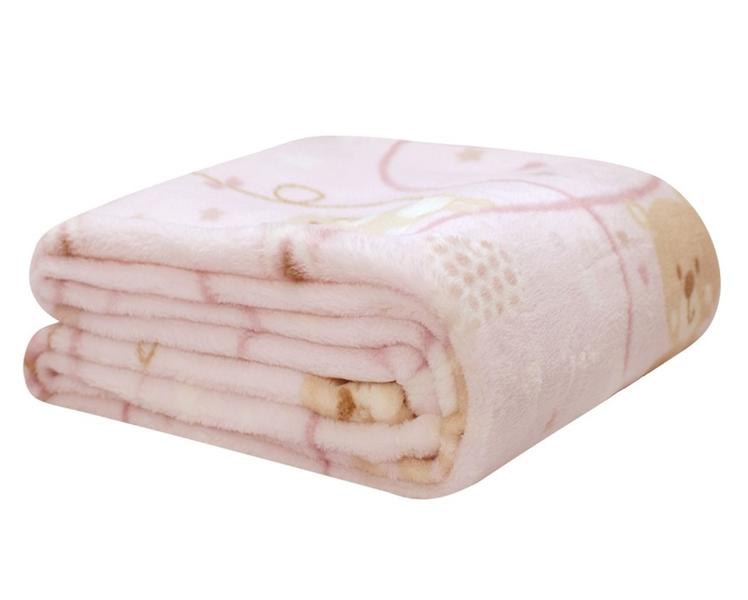 Imagem de Cobertor Infantil Bebê de 90cm x 1,10cm Camesa Baby