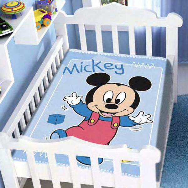 Imagem de Cobertor Infantil Menino Antialérgico Disney Jolitex Mickey