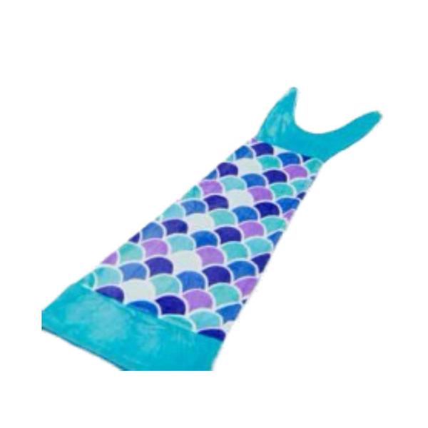 Cobertor Infantil Soft Cauda de Sereia Menina - Loani Imagem de Cobertor Infantil Soft Cauda de Sereia Menina