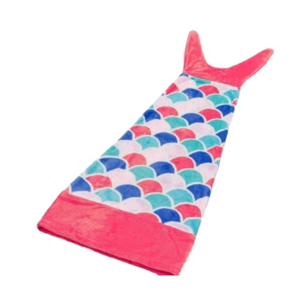 Cobertor Infantil Soft Cauda de Sereia Menina - Loani Imagem de Cobertor Infantil Soft Cauda de Sereia Menina