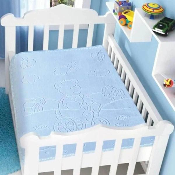 Imagem de Cobertor Infantil Touch Texture Raschel com Relevo 80 cm X 1,10 m Jolitex Ternille