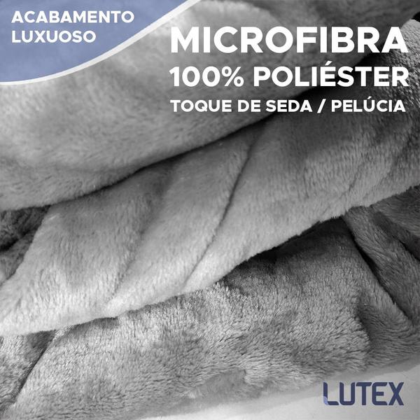 Imagem de Cobertor King Corttex Lumini Super Soft Alta Gramatura 300g Manta Microfibra Poliéster Toque Seda