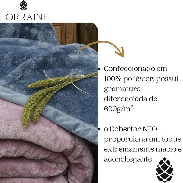 Cobertor King Neo Flannel 260X240Cm Liso 600G Aveludado - Camesa Imagem de Cobertor King Neo Flannel 260X240Cm Liso 600G Aveludado