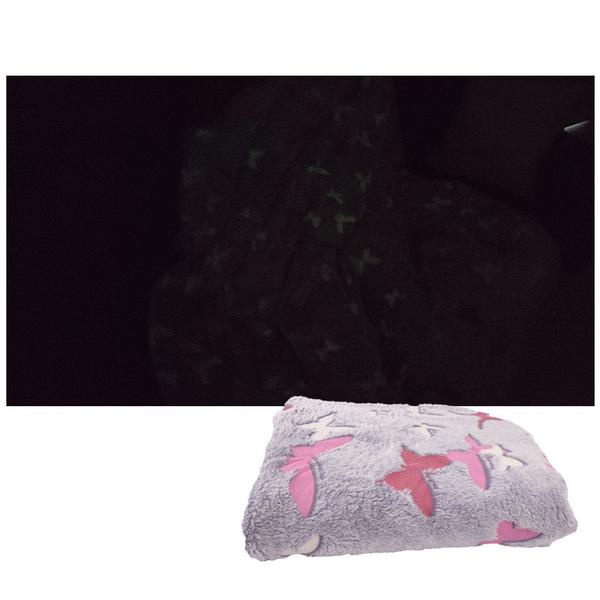 Cobertor Manta Brilha no Escuro Mantinha Infantil Aveludado - Ralos e Torneiras Imagem de Cobertor Manta Brilha no Escuro Mantinha Infantil Aveludado
