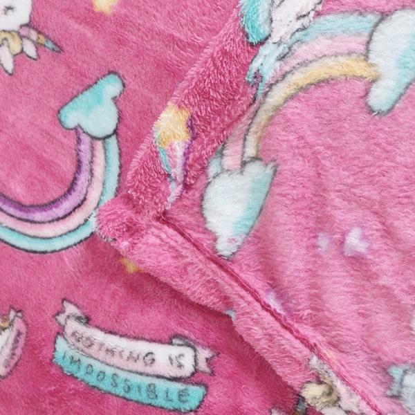Cobertor Manta Criança Solteiro Toque Pelúcia Flannel Frio - ENTROU COMPROU Imagem de Cobertor Manta Criança Solteiro Toque Pelúcia Flannel Frio
