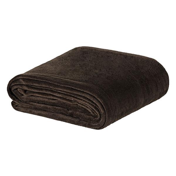 Imagem de Cobertor Manta Fleece Chamego Queen - Tabaco