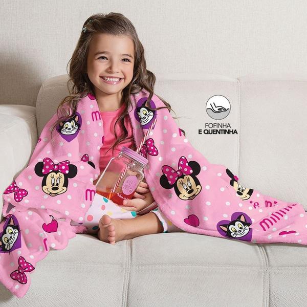 Imagem de Cobertor Manta Fleece Lepper Personagens Infantil Disney