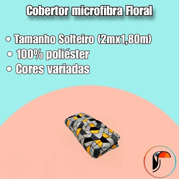 Imagem de Cobertor Manta Microfibra Geométrico