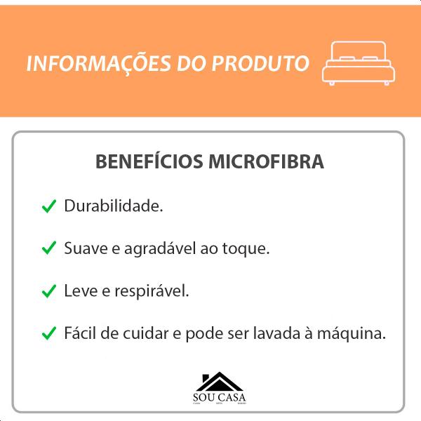 Imagem de Cobertor Manta Microfibra Liso Casal Soft 180x220cm Marinho