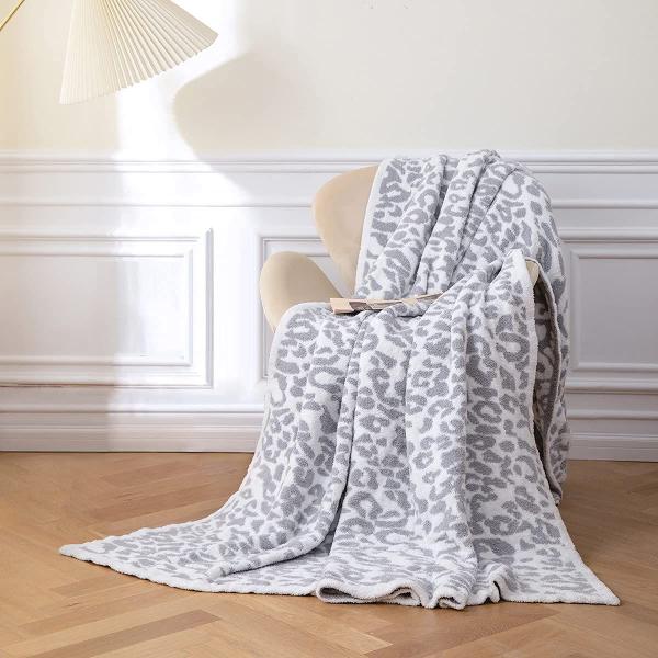 Imagem de Cobertor MH MYLUNE HOME Ultra Soft Micro Pelúcia com Estampa de Leopardo