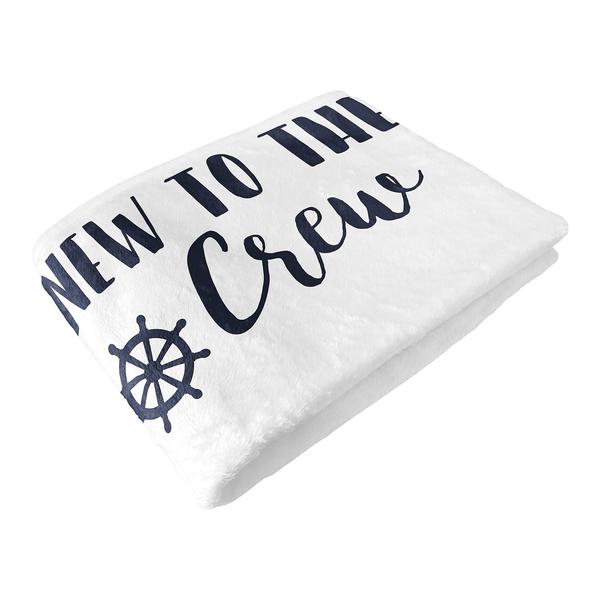 Imagem de Cobertor Milestone Sweet Jojo Designs Nautical Sailor