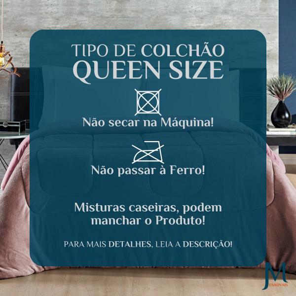 Imagem de Cobertor Queen Grosso Alaska Manta Soft E Malha 100%Algodao