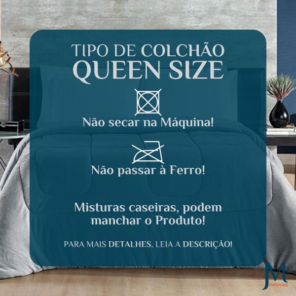 Imagem de Cobertor Queen Grosso Alaska Manta Soft E Malha 100%algodao Fofinha Quente