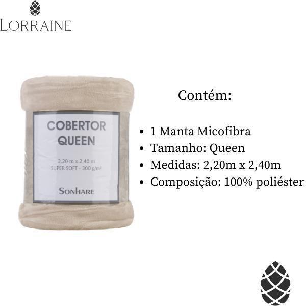 Imagem de Cobertor Queen Super Soft Sultan Sonhare 300G 2,20X2,40M