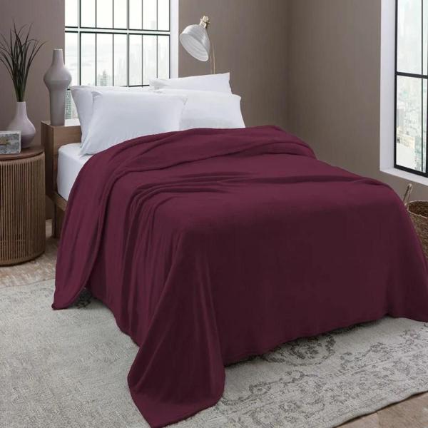 Imagem de Cobertor Queen Velour Neo Classic Beringela 220x240cm