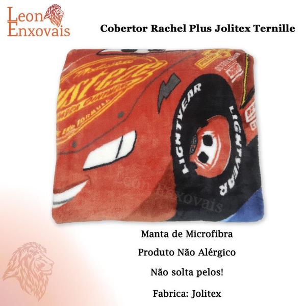 Imagem de Cobertor Raschel Plus infantil Jolitex Licenciado 2x1.5m