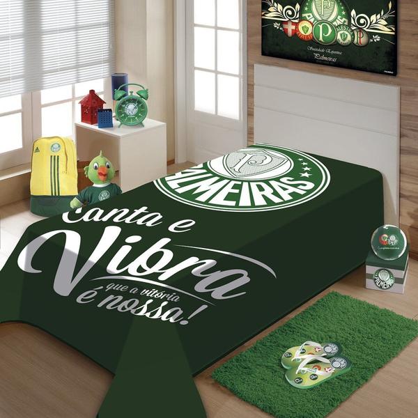 Imagem de Cobertor Raschel Plus Se Palmeiras 150cm X 220cm