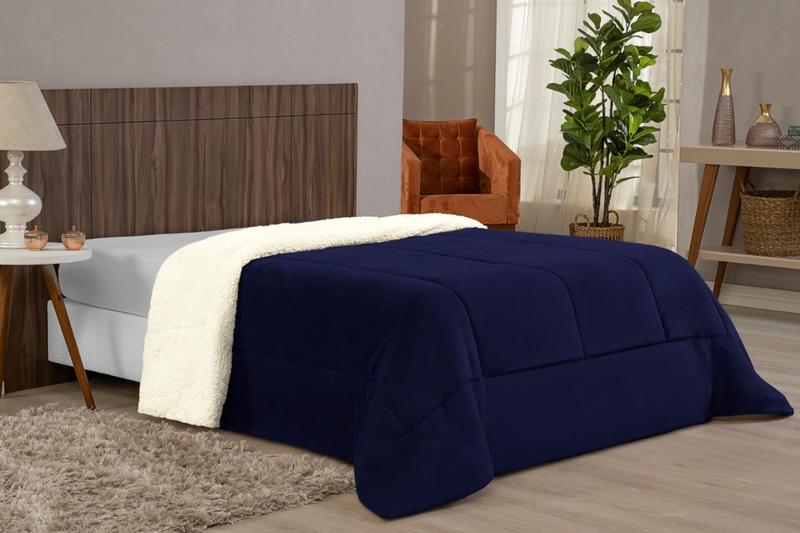 Cobertor Soft Plush Com Sherpa Lã De Carneiro Solteiro - BruceBaby Bordados Imagem de Cobertor Soft Plush Com Sherpa Lã De Carneiro Solteiro