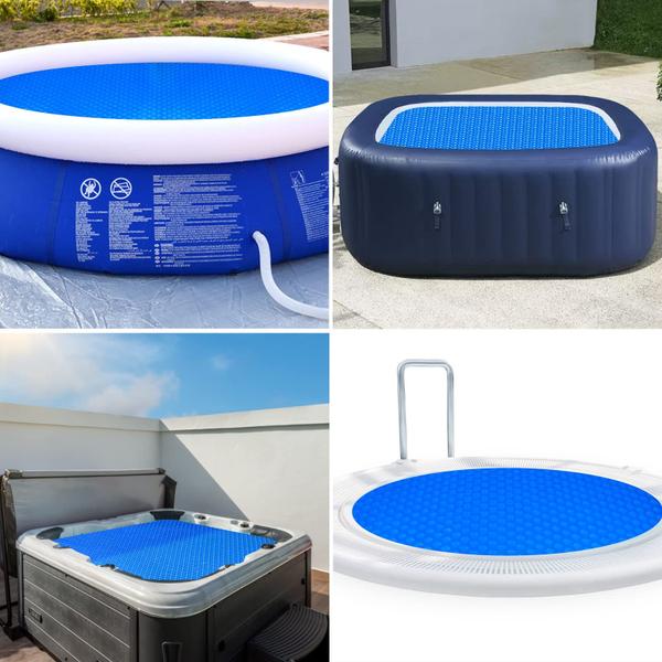 Imagem de Cobertor solar Hot Tub Spa Bubble Cover 7 x 7 pés KETNET