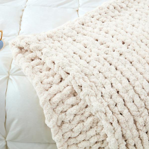 Imagem de Cobertor SUNYRISY Chunky Knit Chenille Luxury Soft Cozy