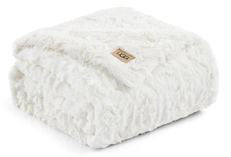 Imagem de Cobertor UGG Adalee Soft Faux Fur Reversível 50x70in